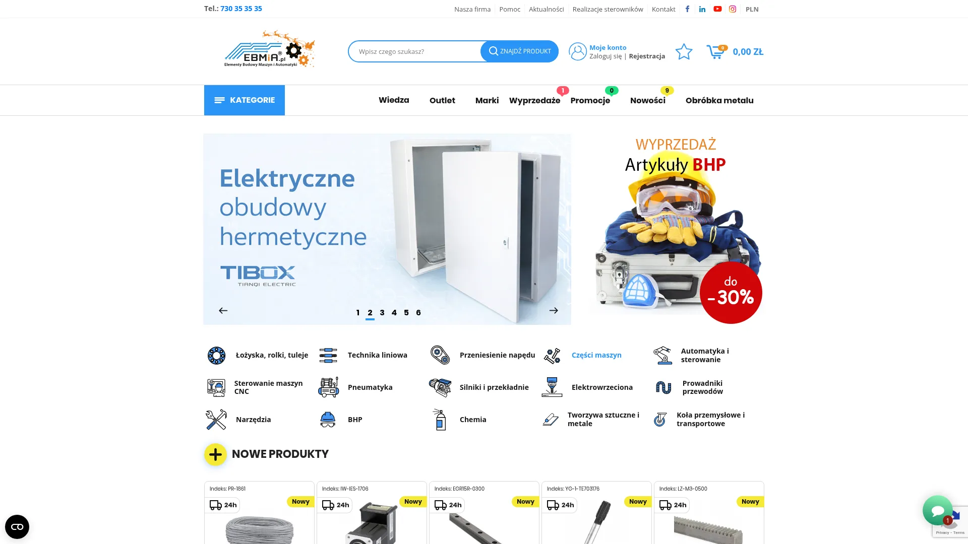 Screenshot of www.ebmia.pl